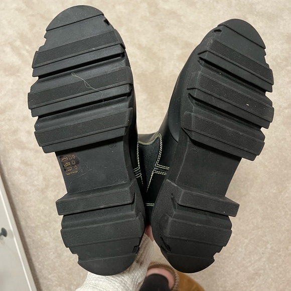 Ganni Mid Leather Chelsea Boots - Picture 5 of 5